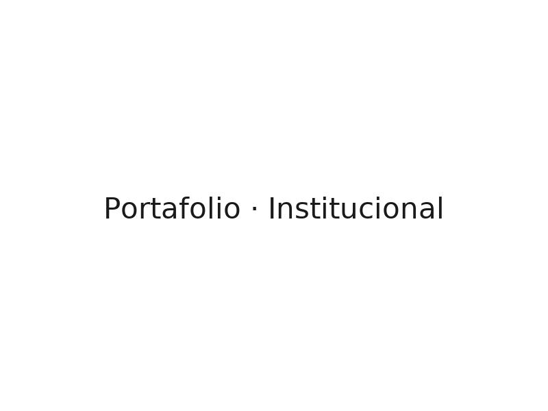 Video institucional con dron
